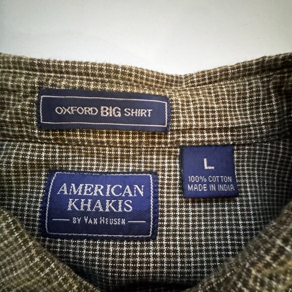 Men's American Khakis Button Down Shirt - Large - Picture 4 of 5